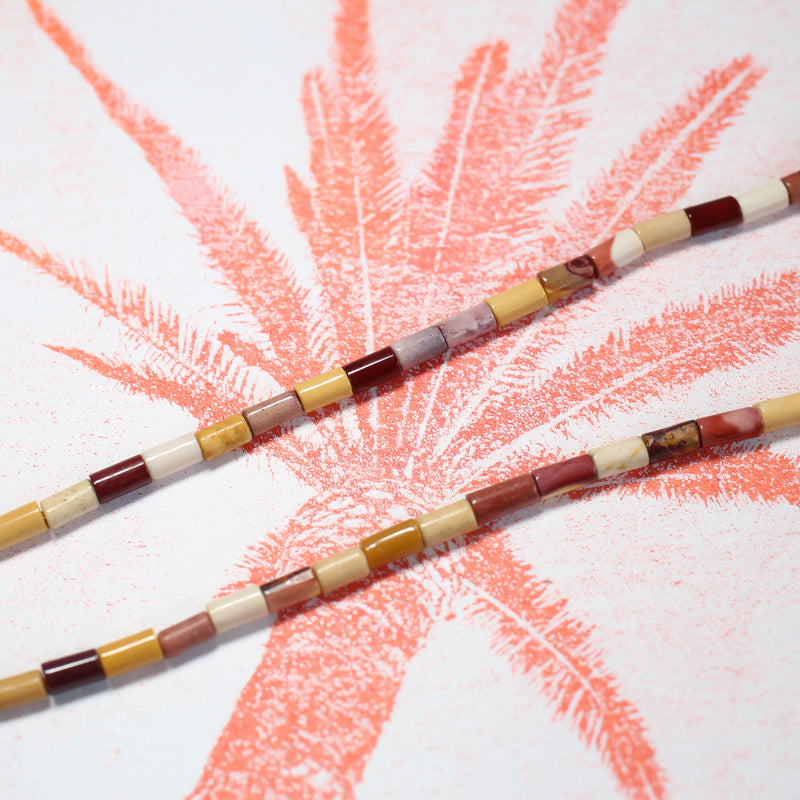 Fine jasper necklace no.2