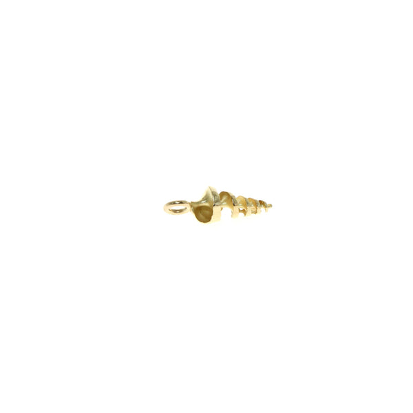 Tamahra Prowse golden shell skeleton pendant